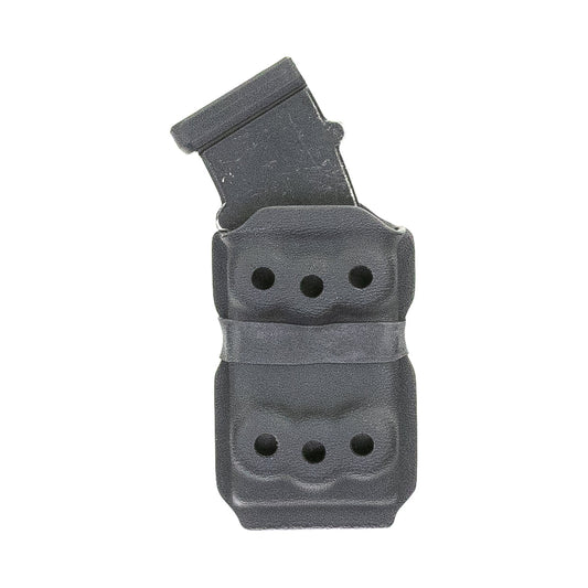 Rear view of the Constrictor Derya TM22 magazine carrier showing the universal mounting pattern
