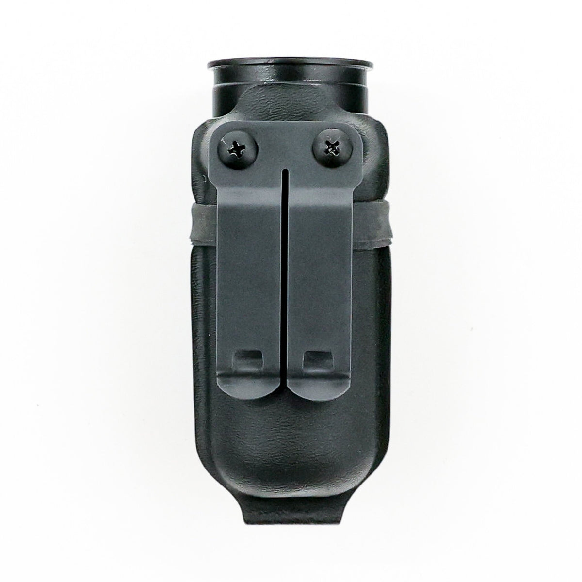 Constrictor 40 mm round carrier with DCC Monoblock metal belt clip