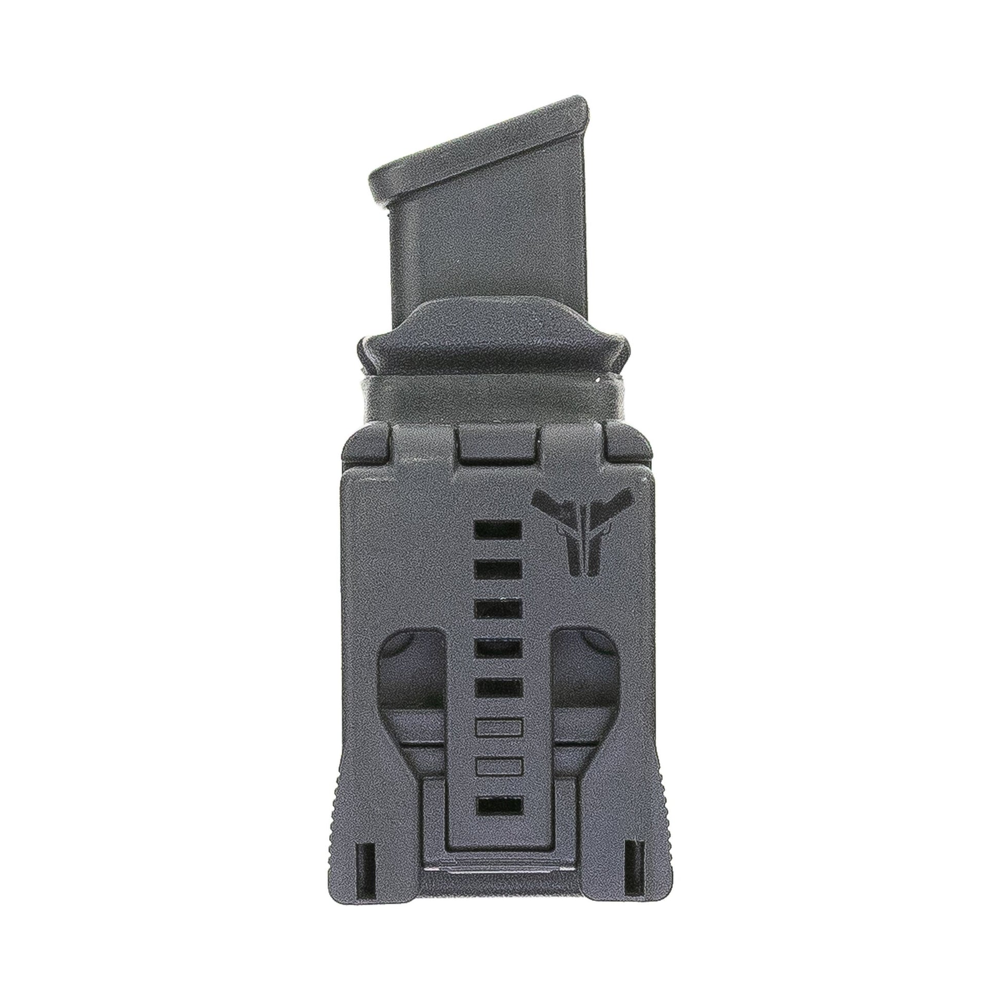Constrictor 9 mm/.40 S&W pistol magazine carrier with Blade-Tech Tek-Lok