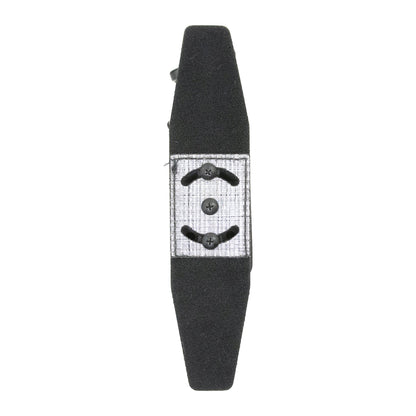 Squeeze adjustable hook-and-loop belt attachment for the Constrictor pistol magazine carrier – open position