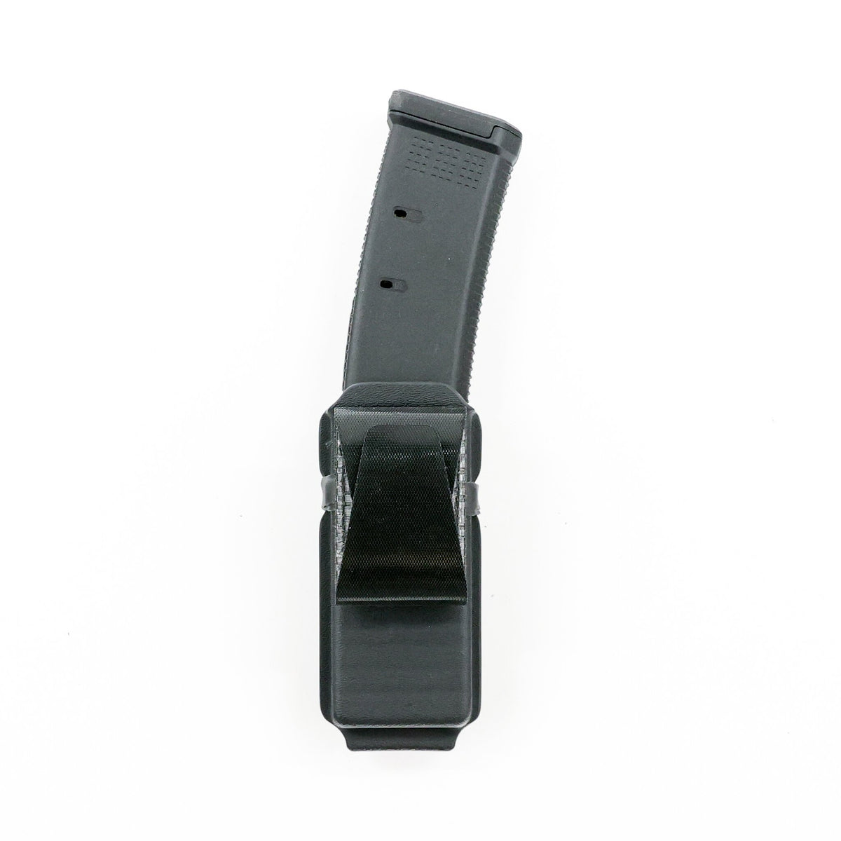 Constrictor CZ Scorpion EVO magazine carrier with Squeeze low-profile belt attachment – closed position
