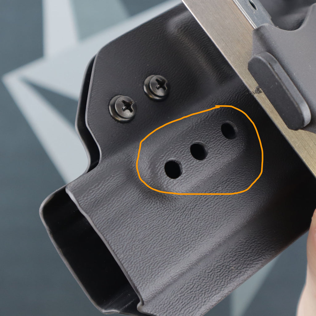 Ghost IWB - Glock 17/22 - Black - RH