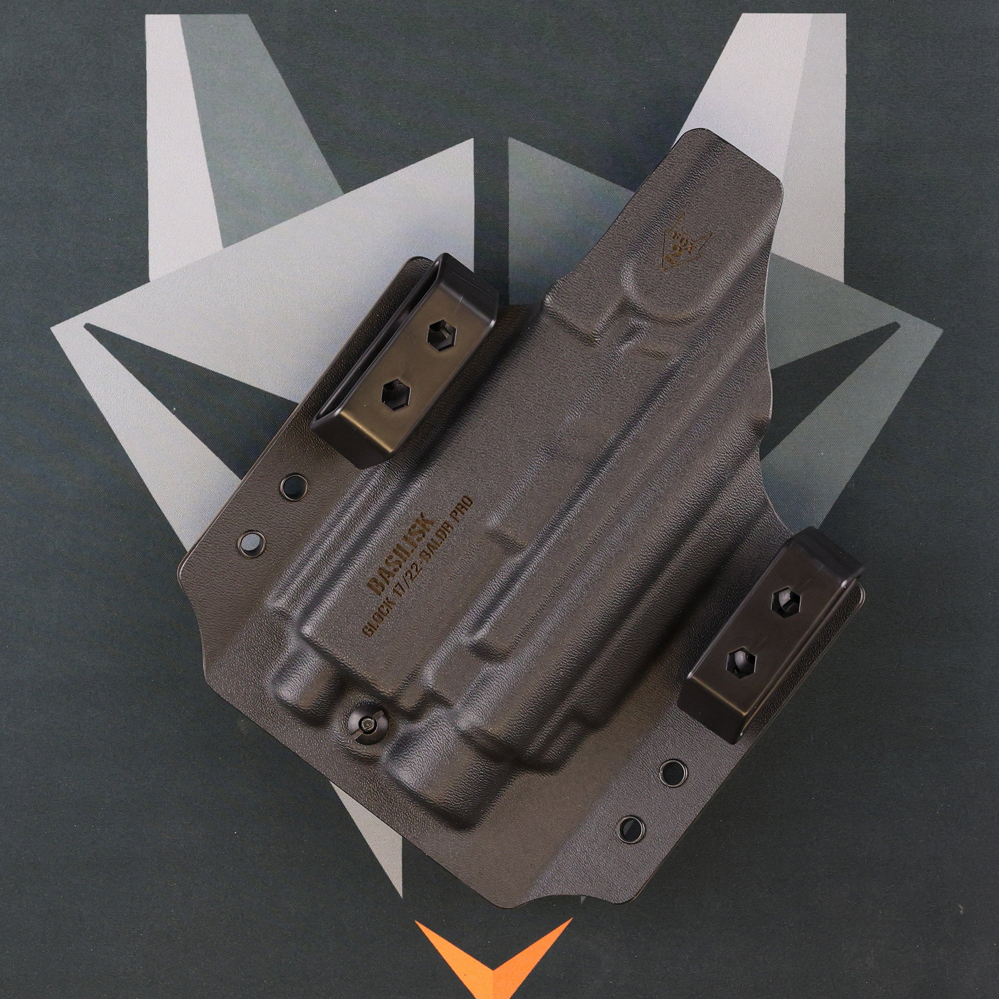 Basilisk OWB - Glock 17/22 w/Baldr Pro - Coyote - RH