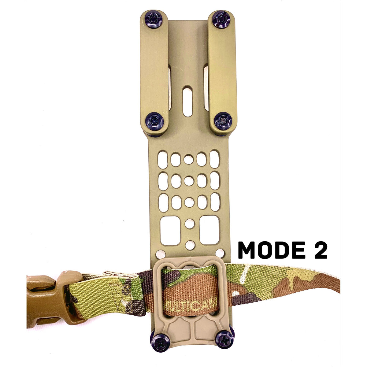 True North Concepts MHA Leg Strap Kit installed on a tactical belt and holster