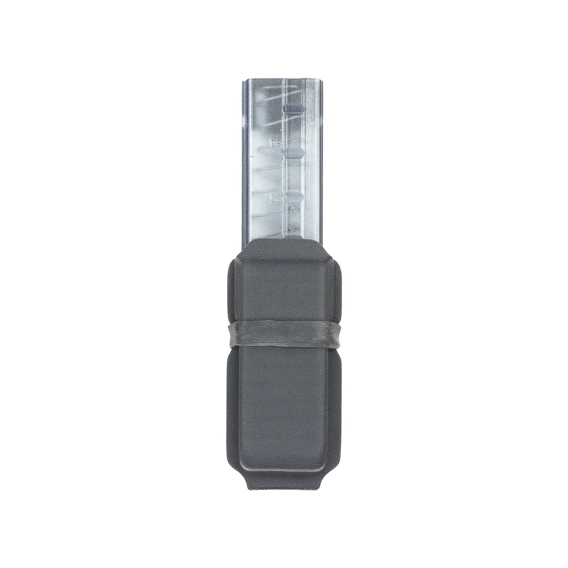 Black Constrictor PCC Magazine Carrier holding a B&T MP9, TP9 or APC9 magazine – front view