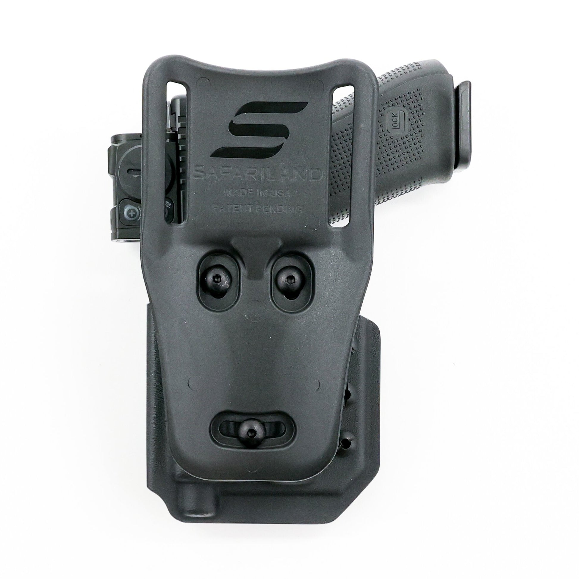 Phoenix light-bearing tactical holster with Safariland Mid-Ride Cantable UBL