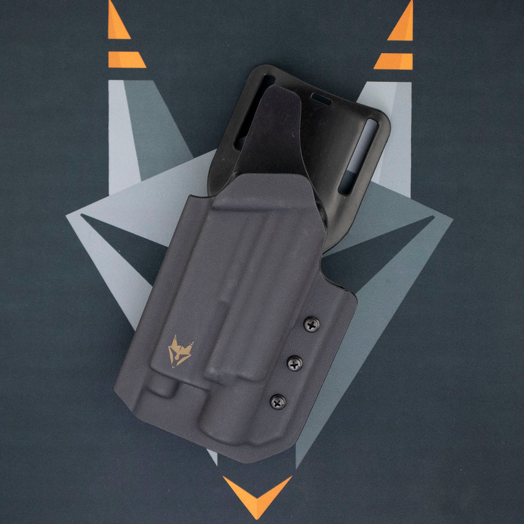 Phoenix OWB - Glock 17/22 - X300U/T - Black - LH – Gray Fox Strategic Inc