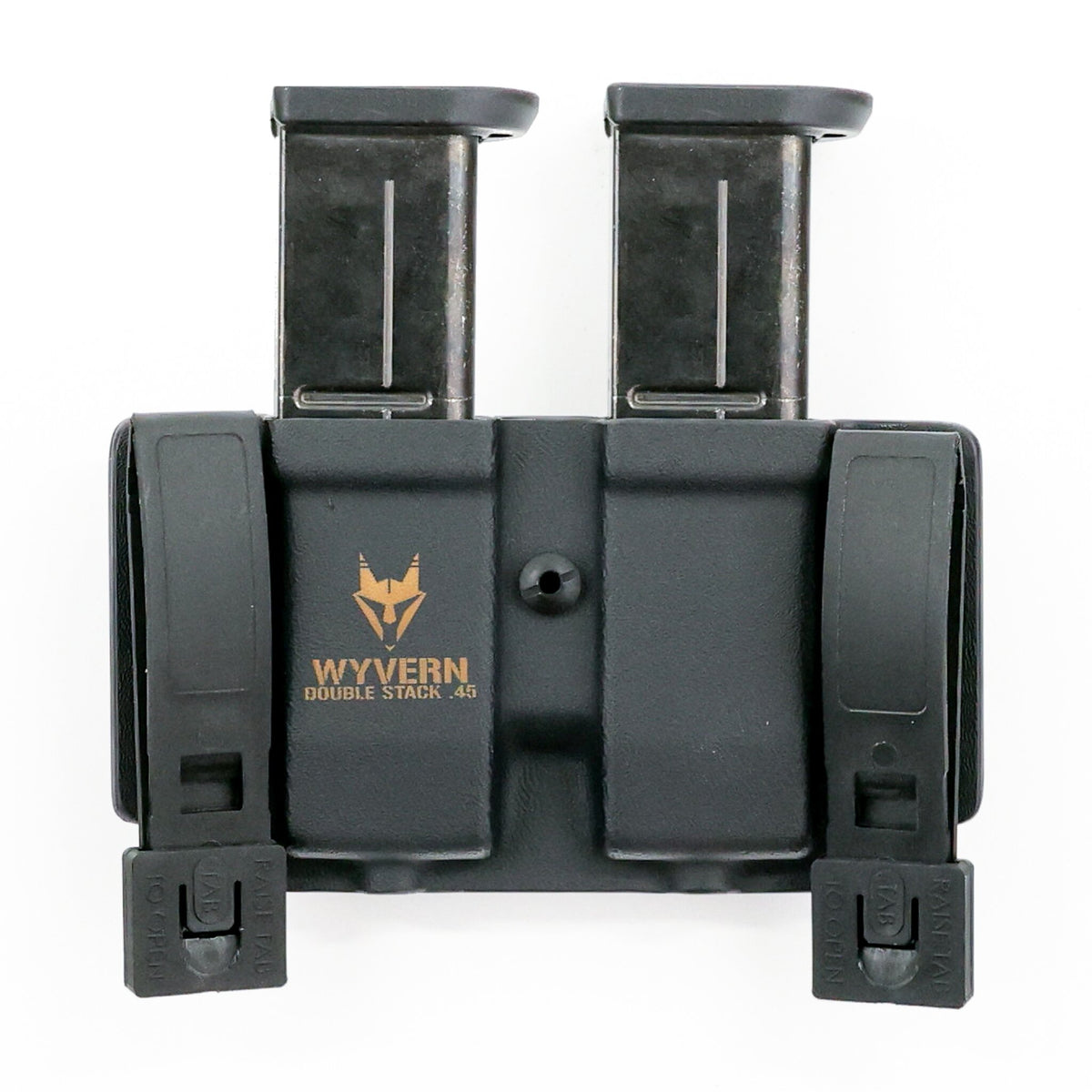 Wyvern double-stack .45 ACP magazine carrier with K-LOC Clips