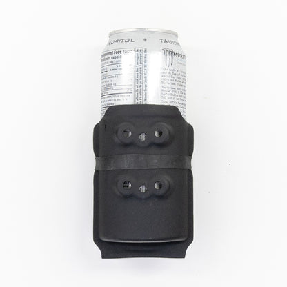 Rear view of the Chad 473 mL Energy Drink Carrier showing the universal mounting pattern