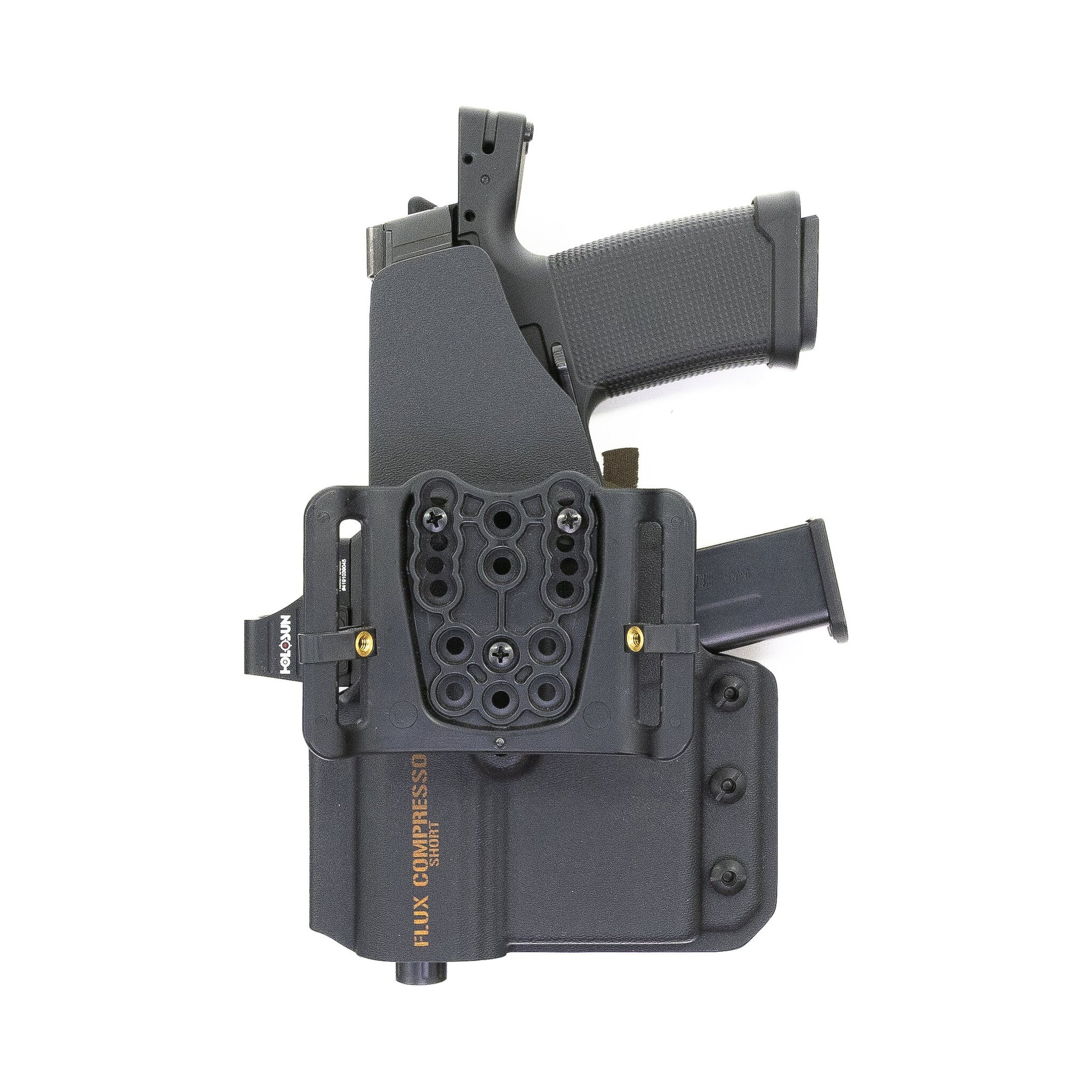 Compressor OWB holster for the Flux Raider 365 with G-Code Belt Slide