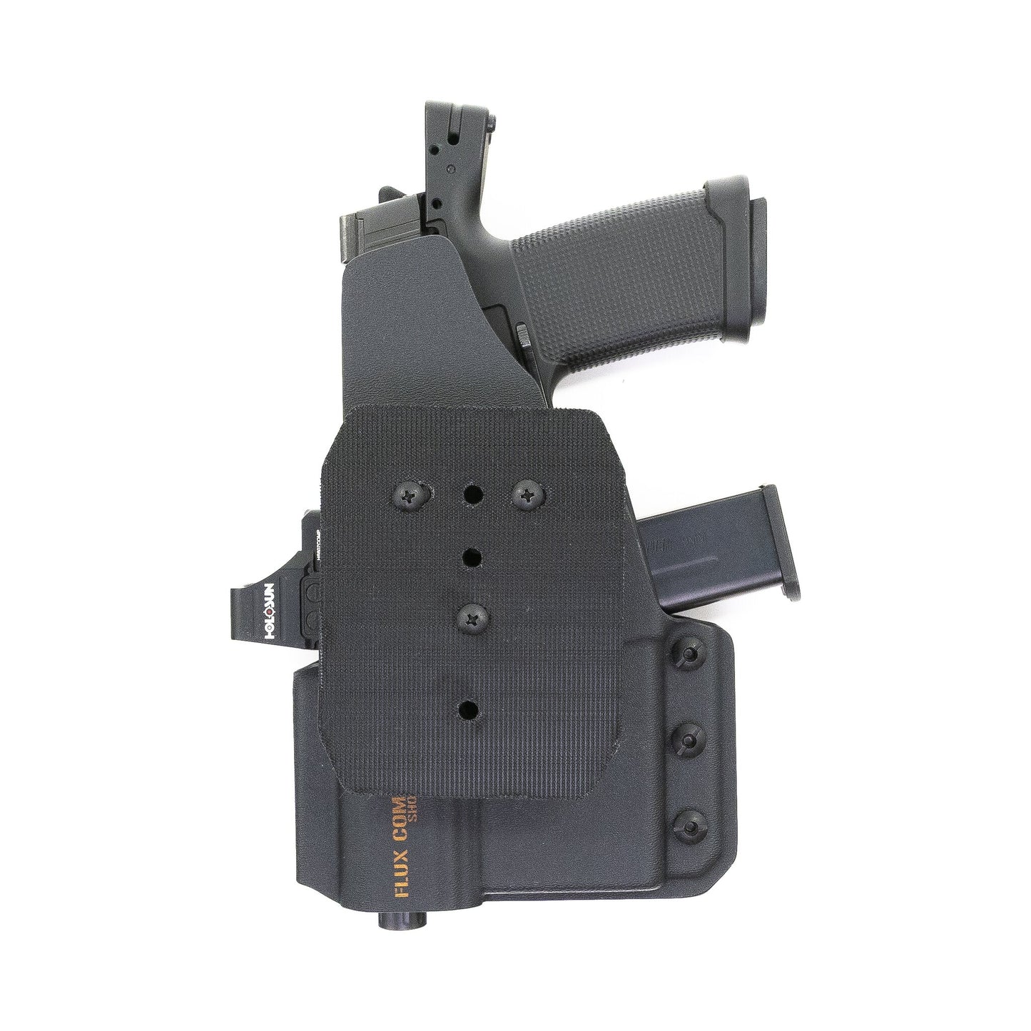 Compressor OWB holster for the Flux Raider 365 with Velcro mounting plate