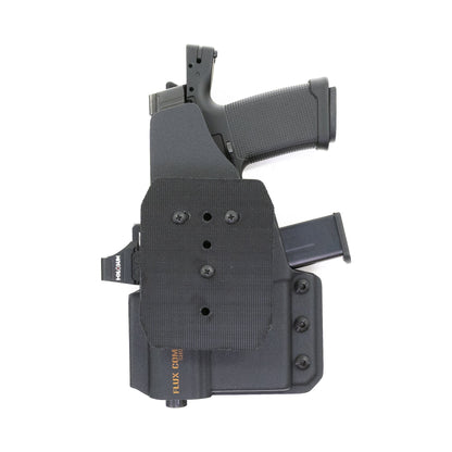 Compressor OWB holster for the Flux Raider 365 with Velcro mounting plate