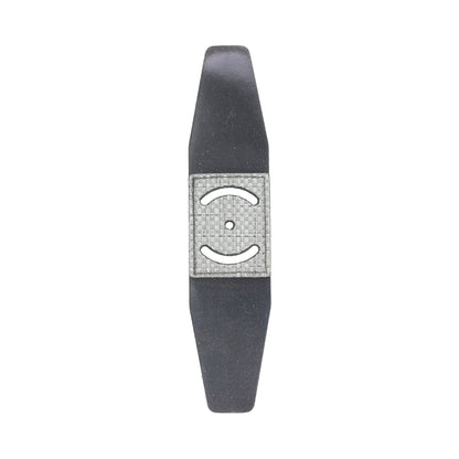 Reverse view of the Squeeze belt attachment showing the Tegris panel and dual-wrap straps