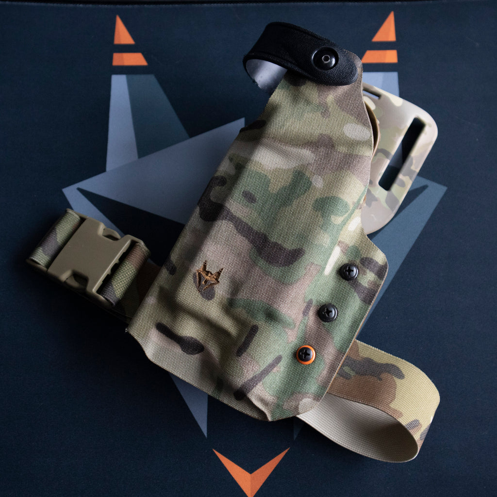 Phoenix OWB - Glock 17/22 w/ X300U - Multicam(Fabric) - LEFT HAND